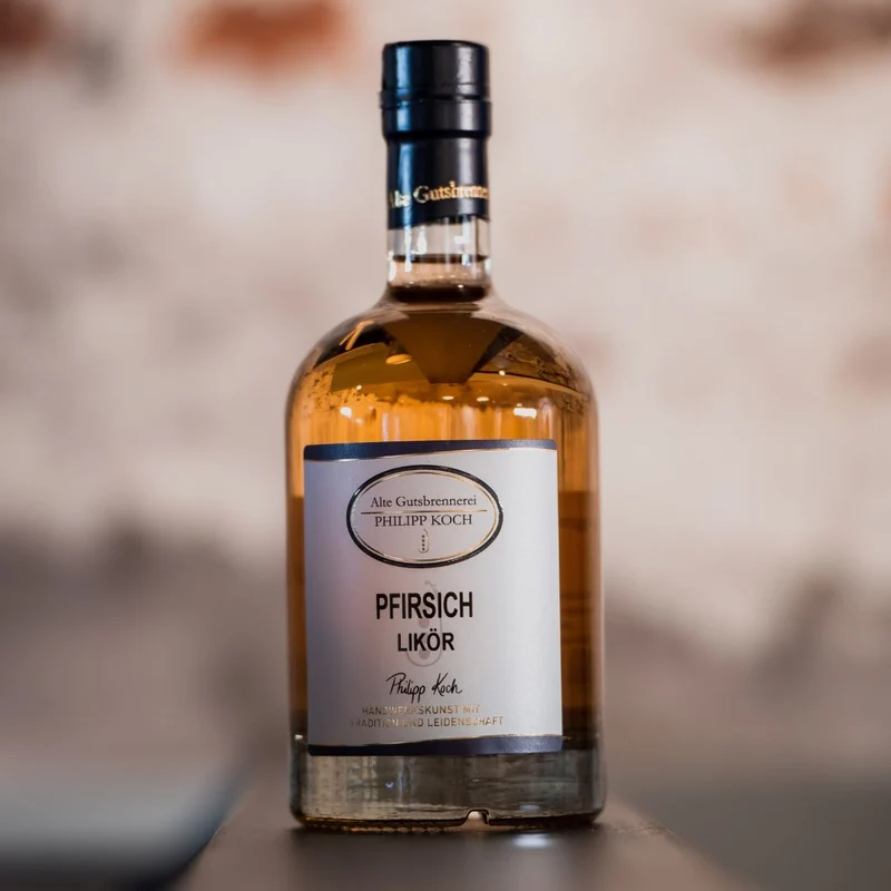 Pfirsich Likör | fruchtiger Pfirsichlikör | 0,5L | 20%