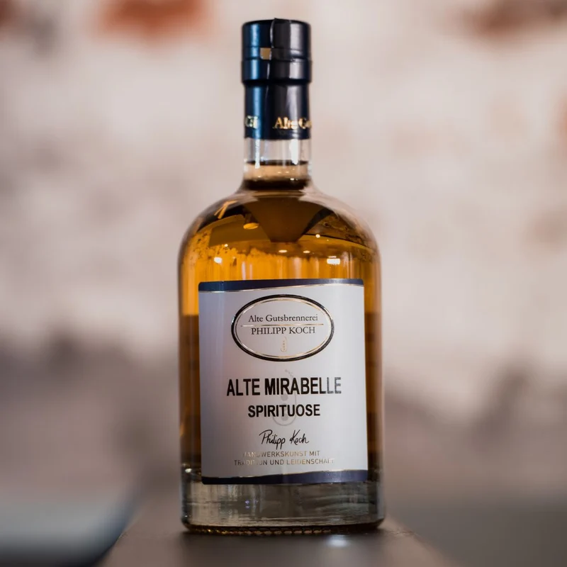 Alte Mirabelle Spirituose | authentischer Mirabellen Schnaps | 0,5L | 35%