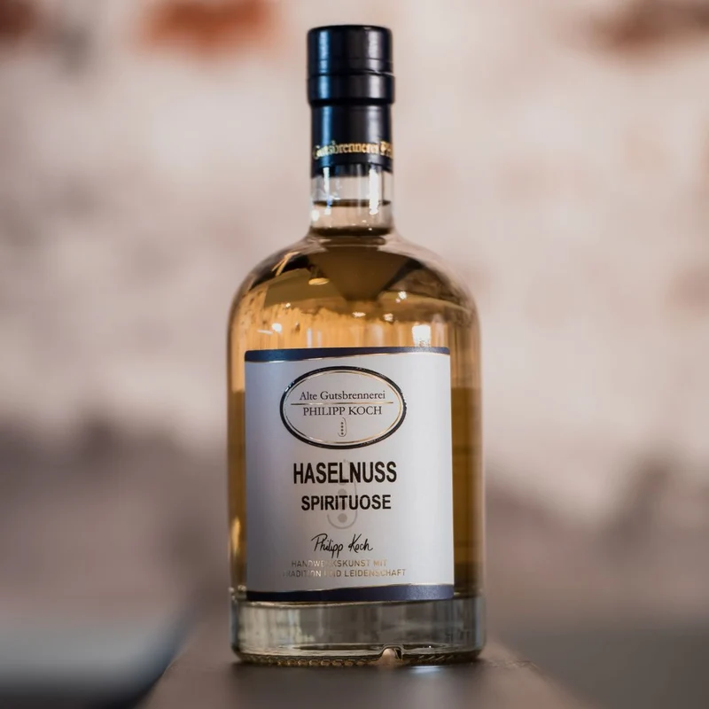 Haselnuss Spirituose | nussiger Haselnuss Schnaps | 0,5L | 35%
