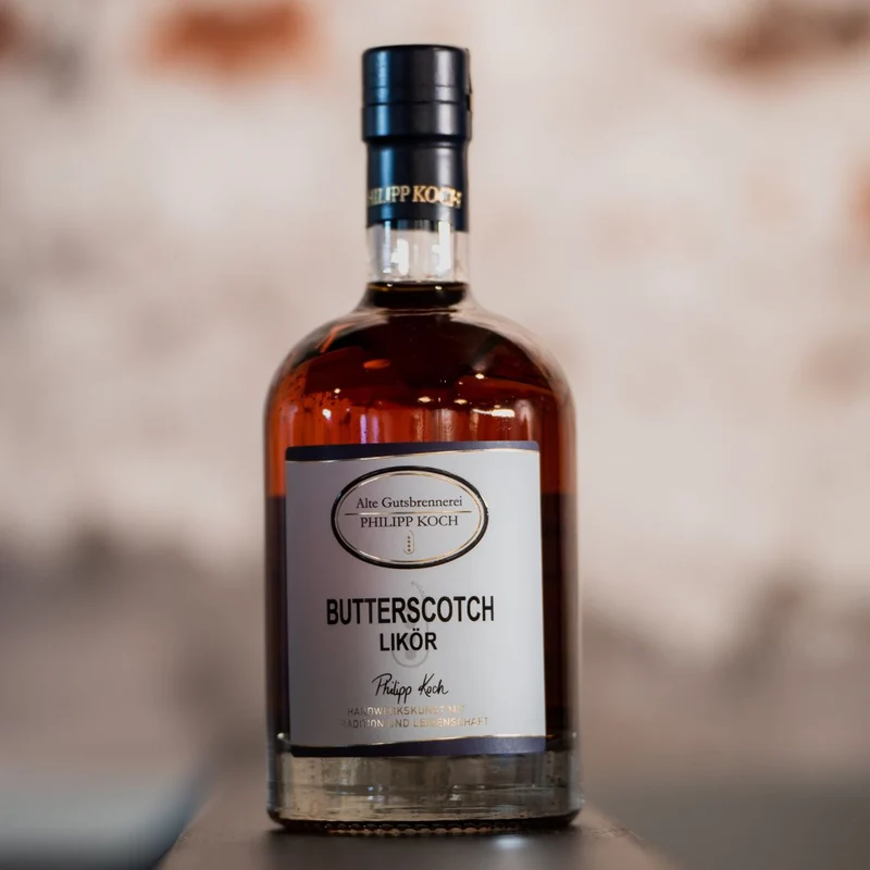 Butterscotch Likör | mit Whisky verfeinerter Butter-Scotch Likör | 0,5L | 20%