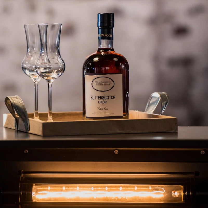 Butterscotch Likör | mit Whisky verfeinerter Butter-Scotch Likör | 0,5L | 20%