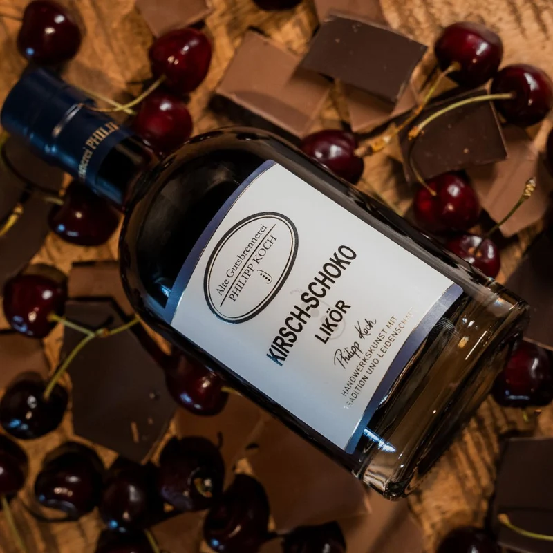 Kirsch Schoko Likör | schokoladiger Amarena Likör| 0,5L | 20%