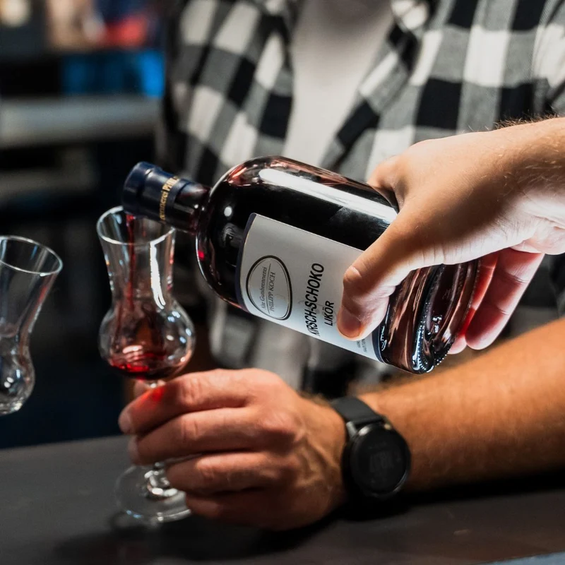 Kirsch Schoko Likör | schokoladiger Amarena Likör| 0,5L | 20%