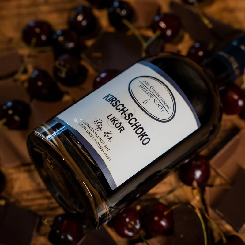 Kirsch Schoko Likör | schokoladiger Amarena Likör| 0,5L | 20%