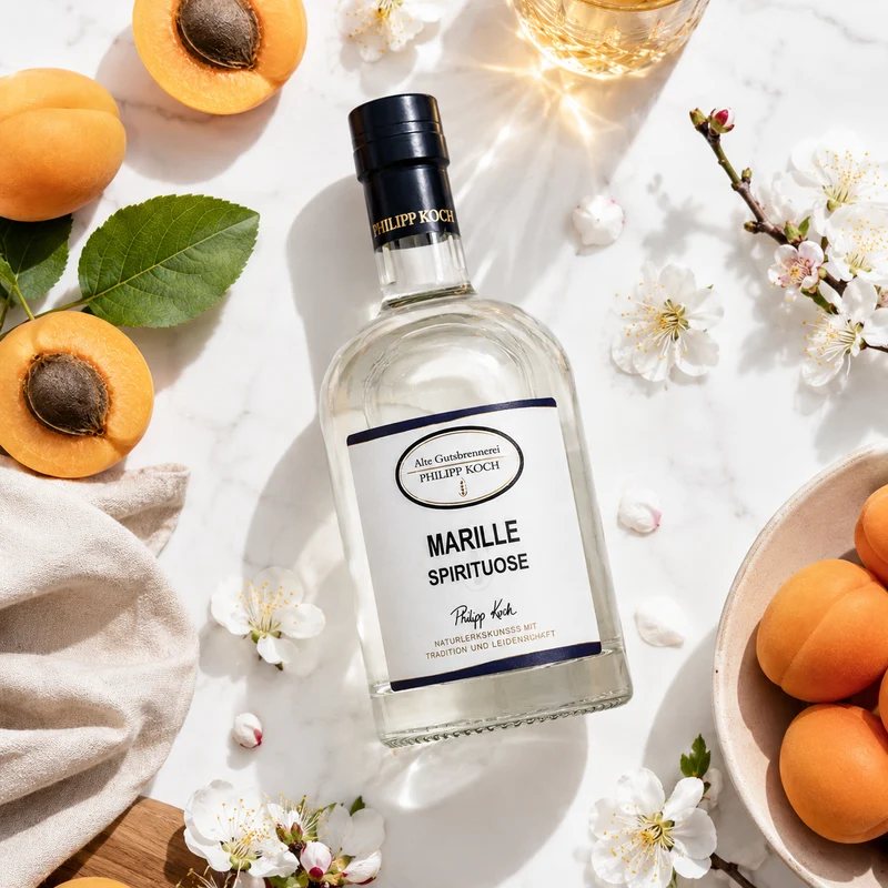 Marillen Spirituose | fruchtiger Marillen Schnaps | 0,5L | 35%