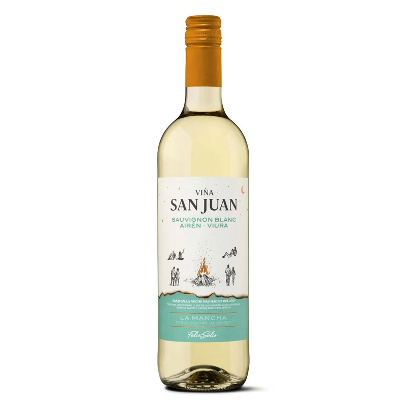 Vina San Juan blanco Sauvignon Blanc Airen Viura 2024