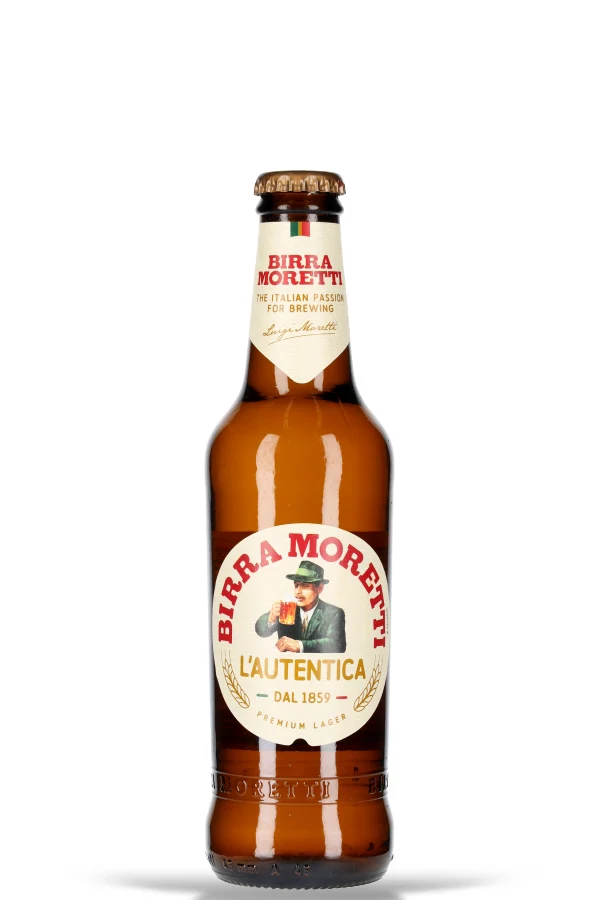 Birra Moretti L'Autentica Ricetta Originale 4.6% vol. 0.33l
