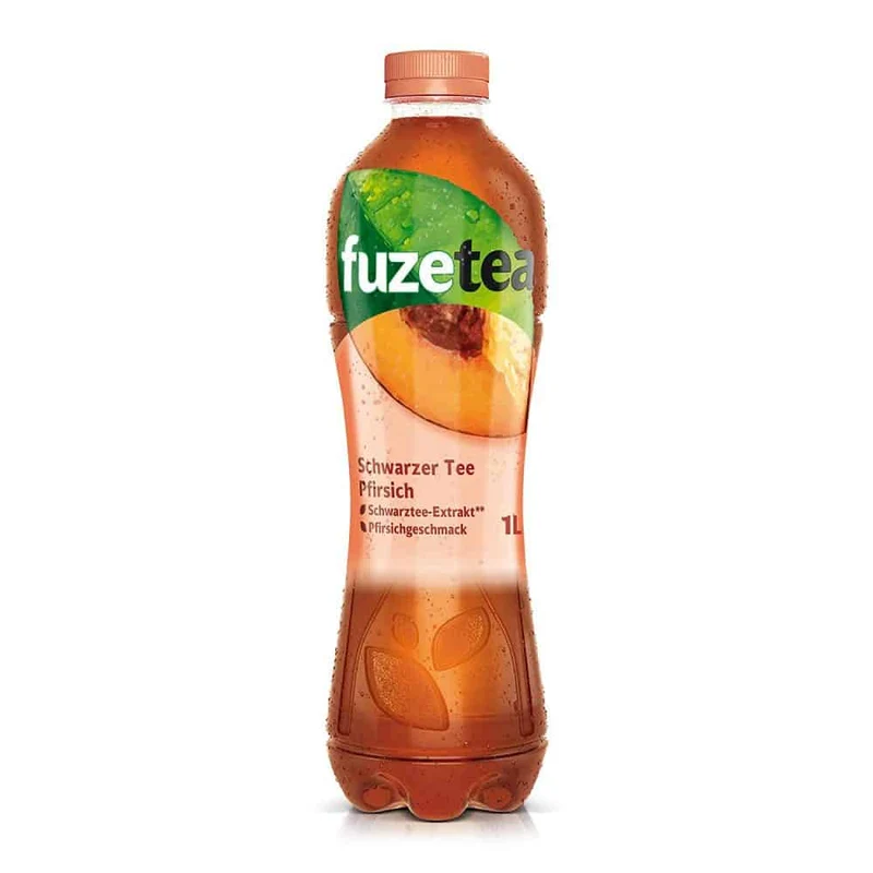 Fuze Tea Schwarzer Tee Pfirsich 6x1,25l