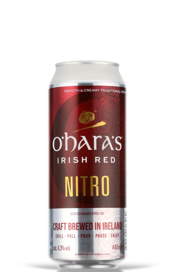 O'Hara's Irish Red Nitro 4.3% vol. 0.44l