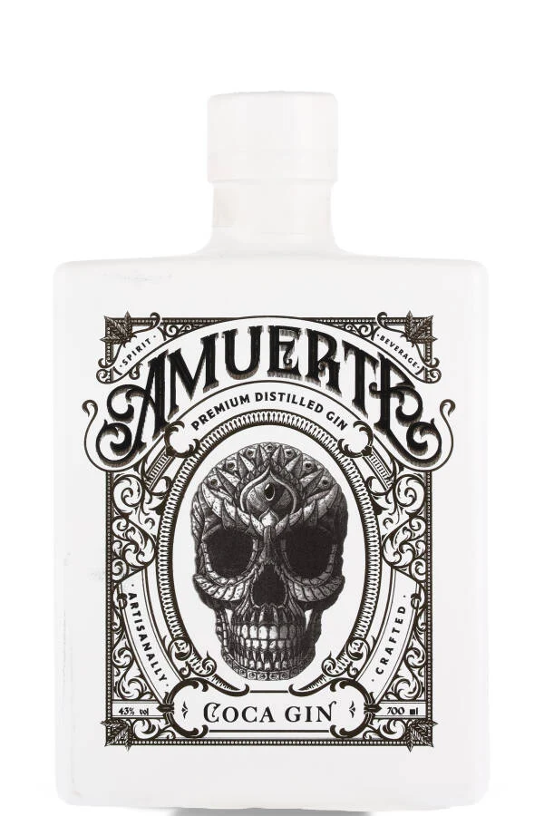 Amuerte Coca White Edition Gin 43% vol. 0.7l