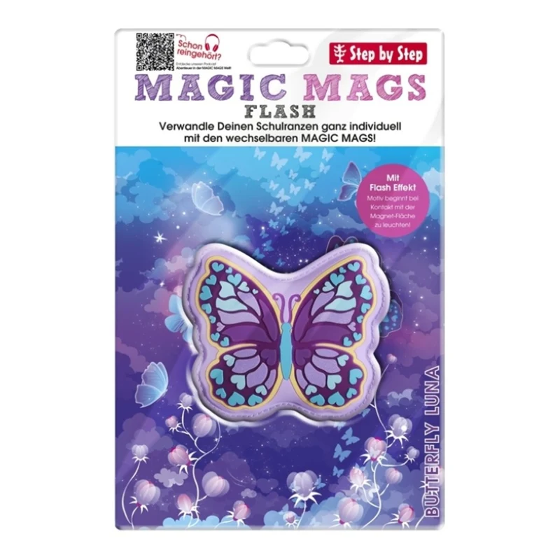 Step by Step MAGIC MAGS FLASH "Butterfly Luna" Schmetterling lila