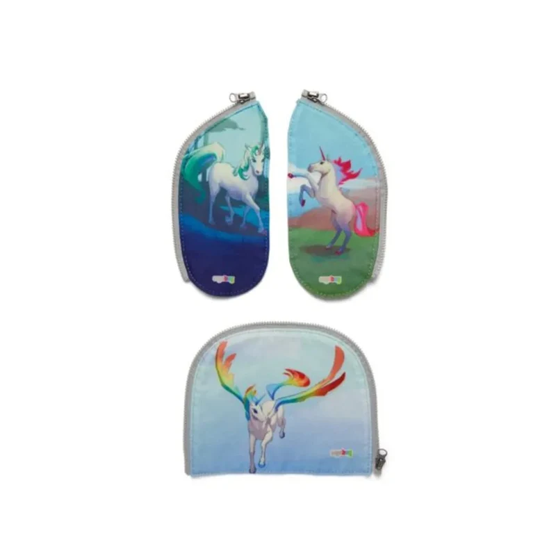 ergobag Zippies Einhörner 3-teilig bunt 15 x 23 x 3 cm