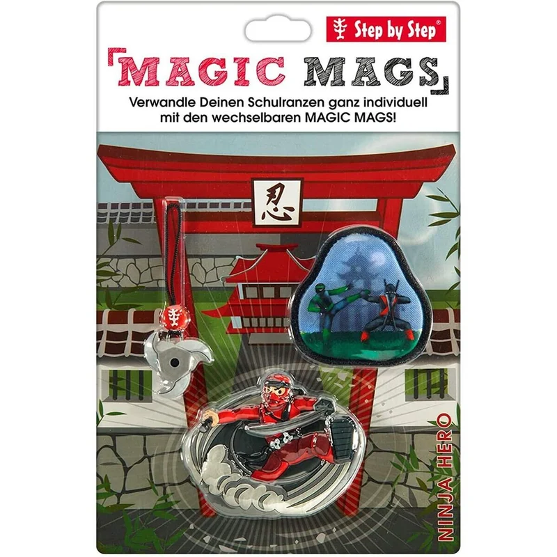 Step by Step MAGIC MAGS Ninja Yuma 3-teilig