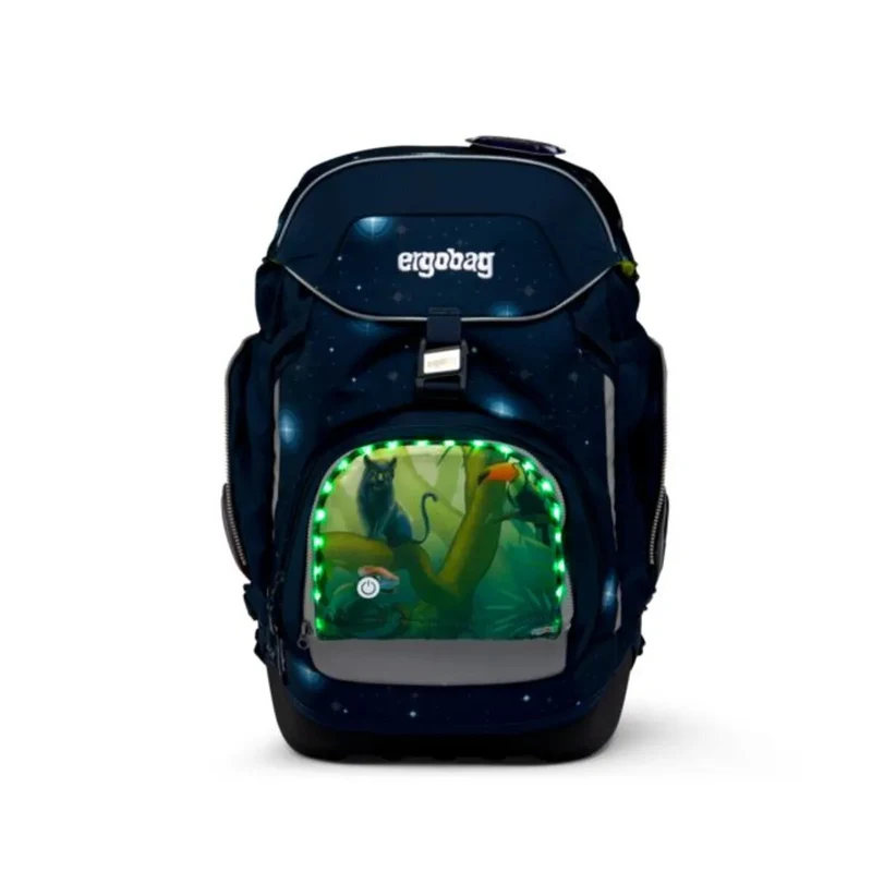 ergobag LED Zippies Dschungel Grün 15 x 23 x 1 cm