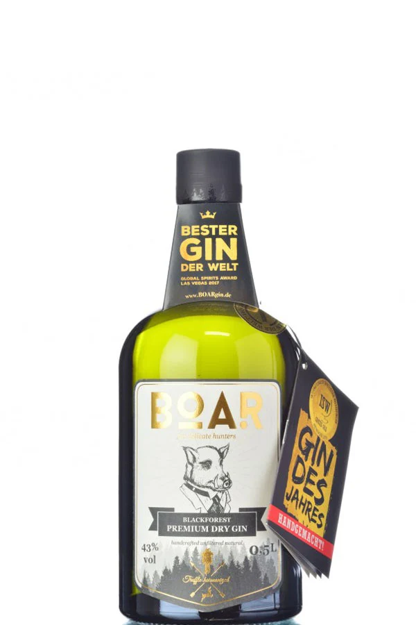 Boar Blackforest Dry Gin with Truffle 43% vol. 0.5l