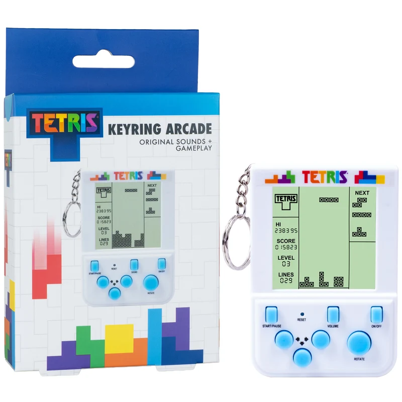 Arcade Schlüsselanhänger Tetris