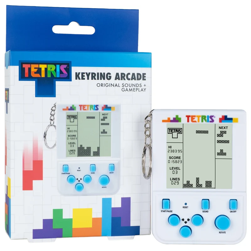 Arcade Schlüsselanhänger Tetris