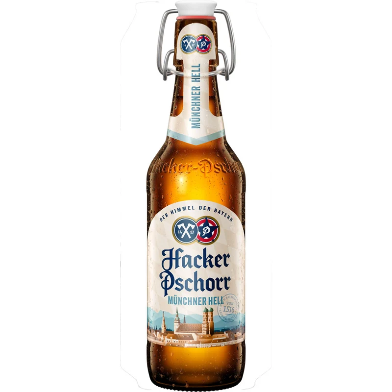 Hacker Pschorr Münchner Hell 20x 0,5 Liter (MEHRWEG)
