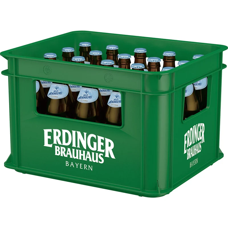Erdinger Brauhaus Helles Alkoholfrei 20x 0,5 Liter (MEHRWEG)
