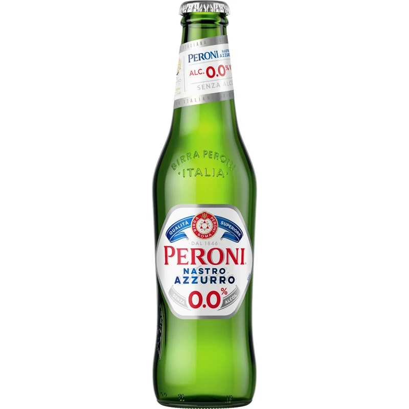 Peroni Nastro Azzurro 0,0% Alkoholfrei 4x6er 24x 0,33l (MEHRWEG)