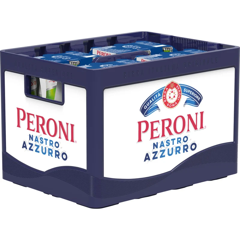 Peroni Nastro Azzurro 0,0% Alkoholfrei 4x6er 24x 0,33l (MEHRWEG)