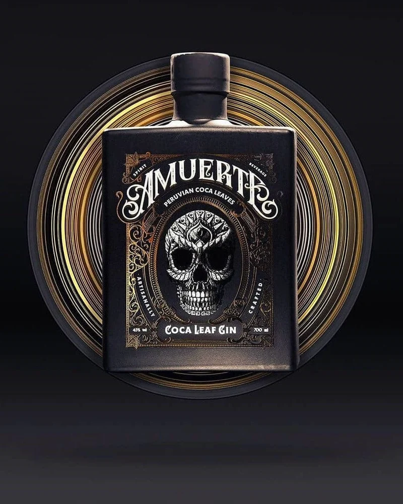 Amuerte Coca Leaf Gin Black Edition